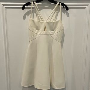 White BCBG Max Azria dress